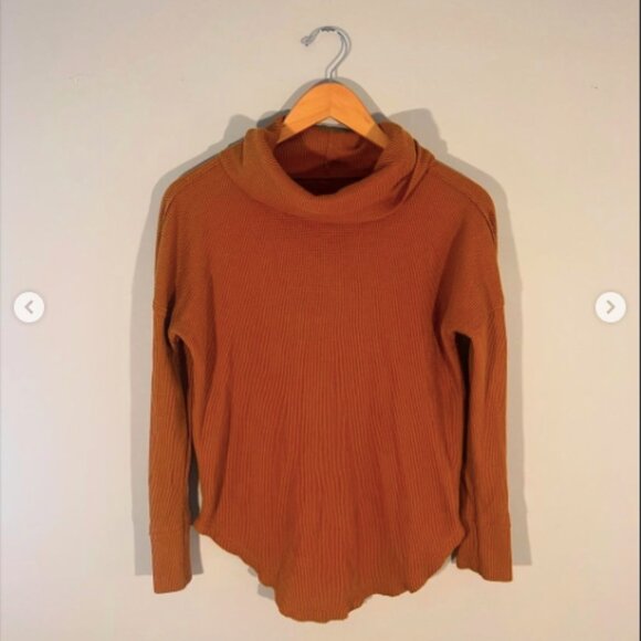 $41 ADD ON Anthropologie oversized pullover turtleneck XS Small Medium Urban - Picture 5 of 6